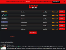 Tablet Screenshot of bedavabahis.net